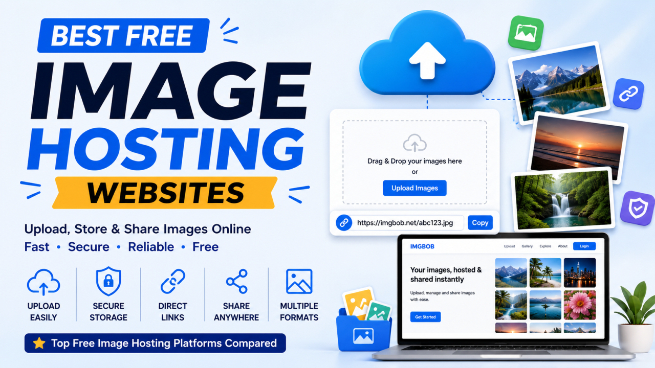 Best Free Image Hosting Websites (2026) – Top Platforms Compared